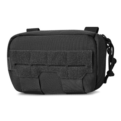 Нагрудный админ подсумок. Cordura 1000. Крепление Molle. Черный