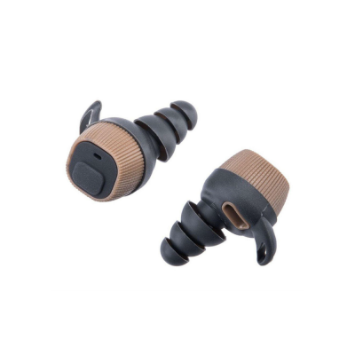 Активные защитные беруши Earmor M20 Electronic Earbuds, беспроводные, на 2 режима работы. Койот