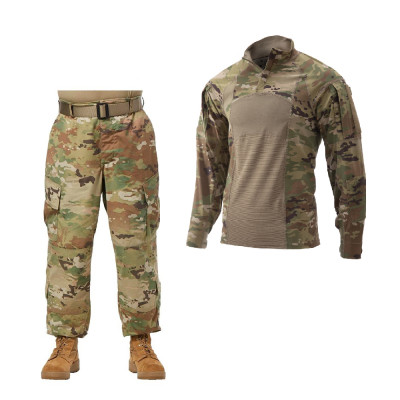 Комплект формы с рубашкой боевой US Army Combat Uniform Scorpion W2 OCP. Мультикам