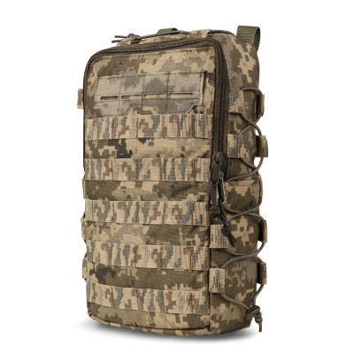 Тактический рюкзак на 10 л. Крепление Molle. Cordura 1000D. Пиксель (мм-14)