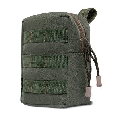 Подсумок утилитарный L. Крепление Molle. Cordura 500D. Олива.