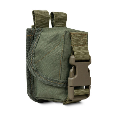 Подсумок под гранату. Крепление Molle. Cordura 1000. Олива