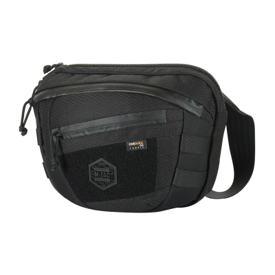 Сумка M-Tac Sphaera Hex Hardsling Bag Large з липучкою Elite. Чорний