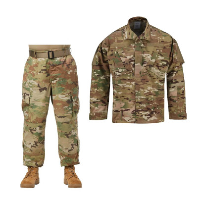 Комплект формы с кителем US Army Combat Uniform Scorpion W2 OCP. Мультикам