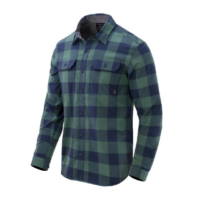 Рубашка Helikon-Tex GreyMan. Moss Green Checkered