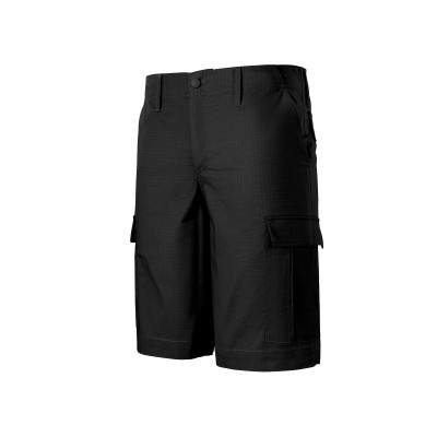 Шорты тактические Echo Cargo Shorts Rip-Stop PolyCotton. Чёрный
