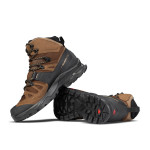 Ботинки Salomon Quest 4 Gore-tex. Койот/желтый 7