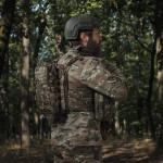 Тактический рюкзак на 10 л. Крепление Molle. Cordura 1000D. Мультикам 10