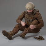 Берцы зимние тактические высокие WarFlex. Кожаные (нубуки). Повышенная крепкость. Койот 9