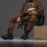 Ботинки Salomon Quest 4 Gore-tex. Койот/желтый 6