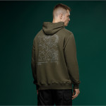 Худи M1 Mono коллекция Avdiivka. Топографическая карта. Cotton and polyester. олива 4