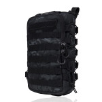 Тактический рюкзак на 10 л. Крепление Molle. Cordura 1000D. Мультикам черный