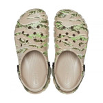 Кроксы сабо Crocs Offroad Sport Camo Clog (Cobblestone). Светлый камуфляж 6