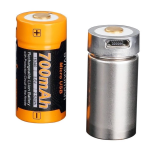 Аккумулятор 16340 Fenix 700 UP mAh Li-ion micro usb зарядка. Напряжение 3.6 В 3