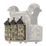 Тройной подсумок под магазины АК/АR. Cordura 500D. Molle. Пиксель (мм-14) Тройной подсумок под магазины АК/АR. Cordura 500D. Molle. Пиксель (мм-14)