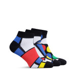 Носки короткие Ukrarmor Mosaic Socks Short. Фигуры (комплект, 3 пары) Носки короткие Ukrarmor Mosaic Socks Short. Фигуры (комплект, 3 пары)