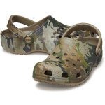 Кроксы сабо Crocs Veil Abstract Classic Clog (Khaki). Мультикам 2