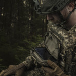 Нагрудный админ подсумок. Cordura 1000. Крепление Molle. Пиксель (мм-14) 6