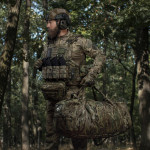 Тактическая сумка баул на 100 л. Cordura 500D. Водостойкая. Мультикам 5