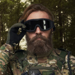 Очки баллистические Swiss Eye F-Tac Black. Линзы из поликарбоната, сверхпрочные 3