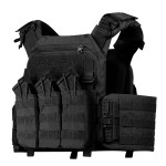 Потрійний підсумок під магазини АК/АR. Cordura 1000. Molle. Чорний 7