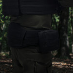 Підсумок утилітарний S. Кріплення Molle. Cordura 500D. Чорний. 6