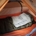 Спальный мешок Naturehike U350 (от 1°C до -13°C). Левый. Олива 4