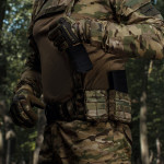 Одинарний підсумок під магазин AR, пластикова основа. Система MOLLE. Мультикам 5