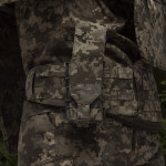 Одинарний закритий підсумок з клапаном під магазин АК/АR. Піксель (мм-14). 2