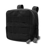 Подсумок утилитарный S. Крепление Molle. Cordura 500D. Черный.