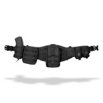 Комплект Modular Battle Belt S/M без баллистической защиты. Пояс с обвесами. Черный