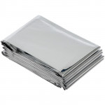 Аварийное термоодеяло Skif Outdoor Thermo Shield. Материал алюминированный полиэтилен, 210х160 см Аварийное термоодеяло Skif Outdoor Thermo Shield. Материал алюминированный полиэтилен, 210х160 см