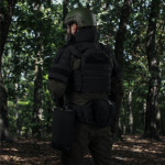 Бронежилет збільшений 5 класу (PRO). Вага 7 кг. Керамічні бронеплити 3.38 кг. Чорний 5