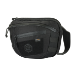 Сумка M-Tac Sphaera Hex Hardsling Bag Large з липучкою Elite. Чорний