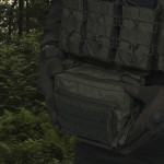 Сумка-напашник PRO. Размер L (16х22 см). Материал Cordura 1000. Олива 6