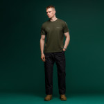 Футболка Basic Military T-Shirt. Avdiivka. Топографічна карта. Олива 6