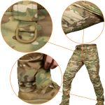 Штани тактичні карго Герць 2.0 Twill Camotec. Мультикам 5