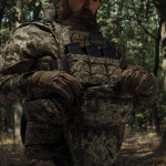 Сумка-напашник  стандартная. Материал Cordura 1000. Пиксель (мм-14) 6