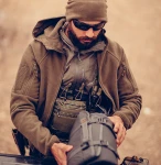 Флісова куртка Helikon-Tex Patriot Mk 2. Чорний 9