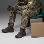 Ботинки Salomon Quest 4 Gore-tex. Койот/желтый 11