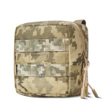 Подсумок утилитарный S. Крепление Molle. Cordura 500D. Пиксель (мм-14). Подсумок утилитарный S. Крепление Molle. Cordura 500D. Пиксель (мм-14).