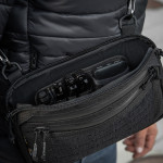 Сумка M-Tac Admin Bag Medium Elite с липучкой Hex. Черный 3