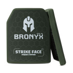 Керамічні бронеплити 6 класу Bronyx (комплект). Вага 5.8 кг. Розмір M (25х30 см) 5