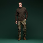 Флисовая тактическая кофта Garrison Fleece Ranger Green. Temperature control, polyester 6