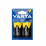 Батарейка D (R20) Varta, 1.5V, емкость 8000 мАч, 1шт Батарейка D (R20) Varta, 1.5V, емкость 8000 мАч, 1шт